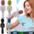 DS813 Wireless Bluetooth Karaoke Microphone Handheld Microphone Professional Speaker Music Player Gaming Mic For Home KTV. 