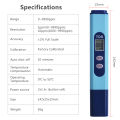 YIERYI Water Quality Tester PH Meter TDS Meter for Aquariums Pools Drinking Water Hydroponics. 