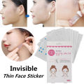 【Heartbeat Girl Store】(NEW)Facial Slim Tape Comfortable Invisible Thin Face Stickers Adhesive Tape. 