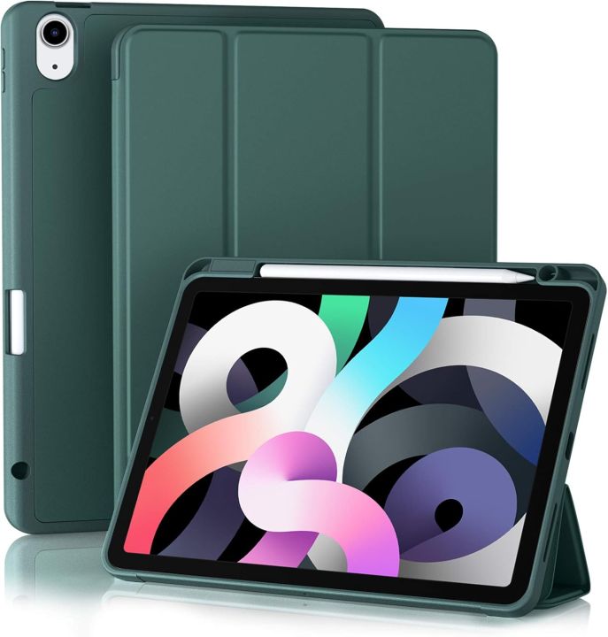 For%20ipad%20Air%206th%20Generation%2011%20Inch%20Case%202024/%20iPad%20Air%20Case%205th%20Generation/4th%20Generation%202022/2020%2010.9%20Inch,%20Smart%20iPad%20Case%5BSupport%20Touch%20ID%20and%20Auto%20Wake/Sleep%5D%20(Black/Navy%20Blue)%20-%20Image%203