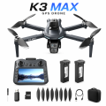 FLH K3 Max G*P*S Drone RC Big Display with 2 kilo Flying Range Professional Drone. 