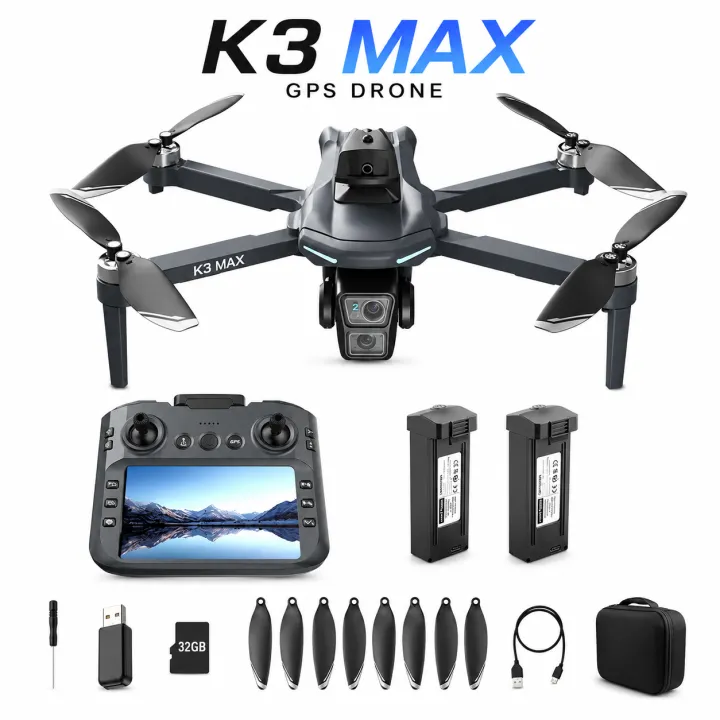 FLH%20K3%20Max%20G*P*S%20Drone%20RC%20Big%20Display%20with%202%20kilo%20Flying%20Range%20Professional%20Drone%20-%20Image%203