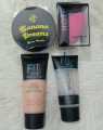 4 in 1 cosmetics combo ,foundation,primer,w7 loss powder,blunder pop .,.';.