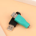 PS2 To USB Male Adapter For Computers PC Laptop Mouse Keyboard USB Male To Connector Keyboard Adapter Head Adapter Head Demoo.