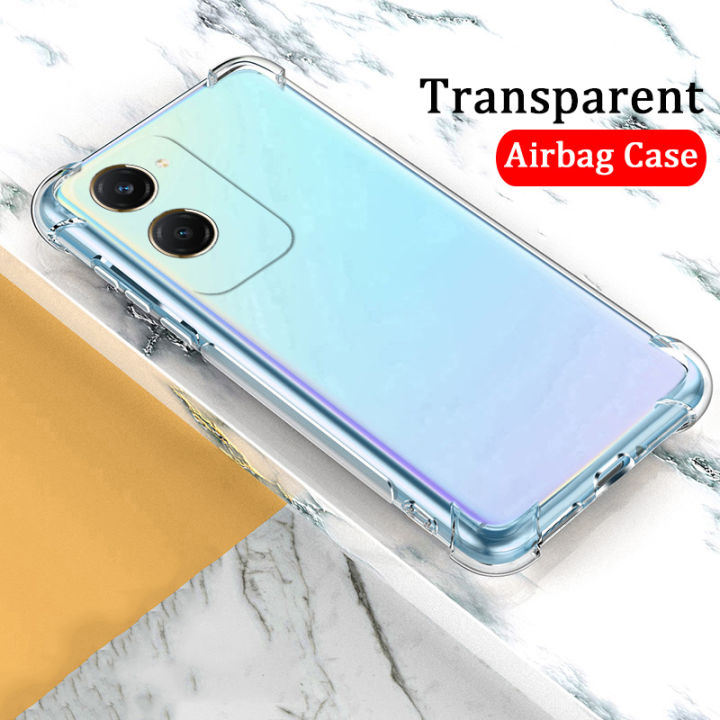 For vivo Y18e 4G /vivo Y18 4G (Inacdia)/ vivo Y03 4G Shockproof Bumper Case with Clear Soft TPU Protective Phone Cover Anti-Scratch