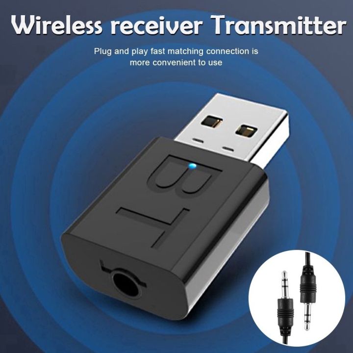 USB%20Bluetooth%205.0%20Transmitter%20Receiver%20for%20TV,%20Home%20Theatre%20and%20Car%202%20in%201%20-%20Image%202