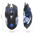 GAMING MOUSE T9/G11 OPTICAL 3,200 DPI Adjustable Computer/Laptop Wired USB. 