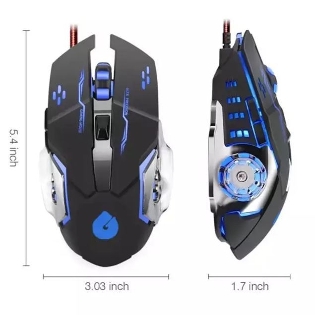 GAMING%20MOUSE%20T9/G11%20OPTICAL%203,200%20DPI%20Adjustable%20Computer/Laptop%20Wired%20USB%20-%20Image%204