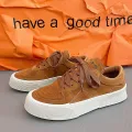 Niche design 2023 new skate shoes skate shoes ins casual sports student mori harajuku ulzzang men's shoes. 