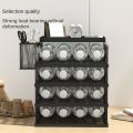 A3A4 Desktop File Rack Metal File Box Storage Rack Metal Multi-Layer File Folder Rack Storage Box Bookshelf Office Data Sorting.