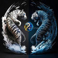 EverShine Full Square Diamond Painting Tiger Craft Kit Tai Chi Mosaic Animal DIY 30*30cm Embroidery Lion Panda Holiday Gifts MuXiaRe. 