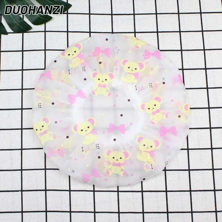 DUOHANZI%20New%20high-end%20waterproof%20shower%20Thickened%20and%20enlarged%20womens%20shampoo%20Waterproof%20bathing%20hat%20Shower%20cap%20-%20Image%206