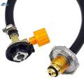 Refill Adapter Easy to Control Lightweight Refill Adapter Hose for Gas Tank Filling Gas Bottle. 