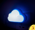 Beautiful and Cute Cloud Shape Night Light, LED DIM Light, Energy Saving Cartoon Night Light, Multi color Cloud. 