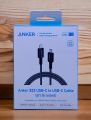 Anker 322 USB-C to USB-C 60W Cable 1.8M 6 Feet Nylon Braided. 