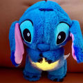 Disney Plush Doll Stitch Music Lights Sleeping Breathing Stitchs Soothing Calm Rest Sleep Playmate Kawaii Child Toy Kids Gift. 