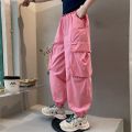 Fashion Kids Girls Cargo Pants Spring Autumn Children's Clothing Casual Pants for Girl Teenage Long Trousers 8 10 12 14 years. 