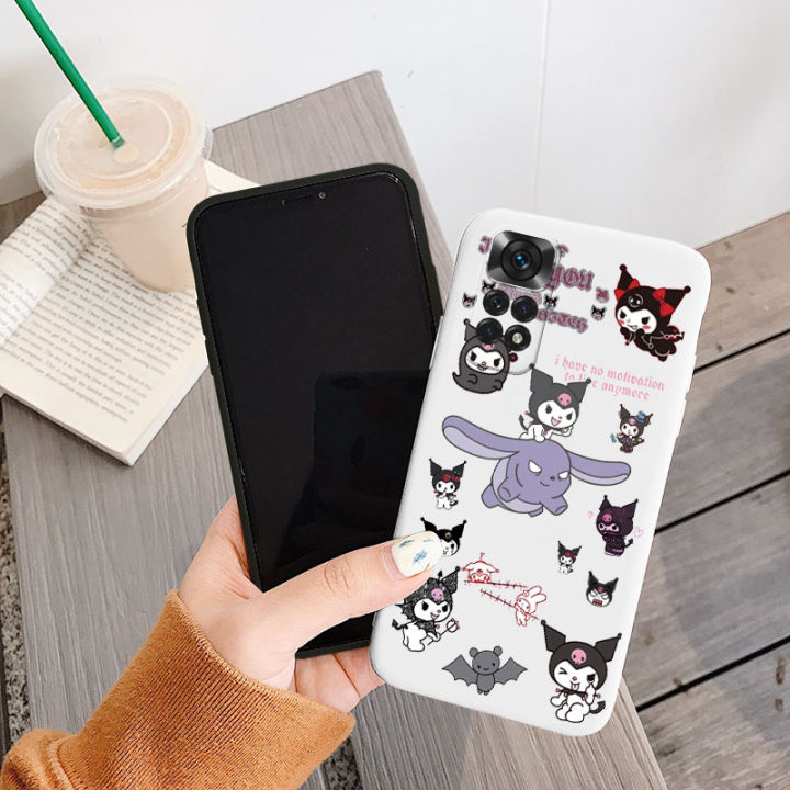 Cute%20Phone%20Case%20For%20Xiaomi%20Redmi%20Note%2011%2011S%2012%20Not11%20Note12%20Pro%204G%20Girl%20Kuromi%20Hello%20Kitty%20Anime%20Silicone%20Soft%20TPU%20Back%20Cover%20-%20Image%206