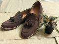 Tassel Suede Leather Loafer. 