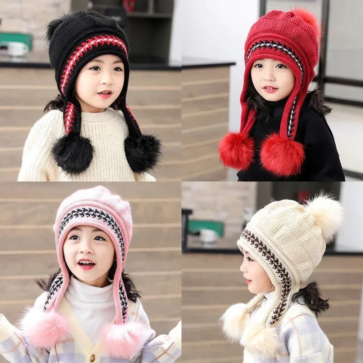 Winter%20Beanies%20Baby%20Ring%20Hat%20Pompom%20Children%20Hats%20Knitted%20Cute%20Cap%20for%20Baby%20Girls%20Boys%20Warm%20Fleece%20Lining%20Earflap%20Caps%20for%20Kids%20-%20Image%206