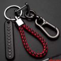 Anti-Lost Car Key Pendant Split Rings Keychain Phone Number Card Keyring Auto Vehicle Key Chain Car Accessories. 
