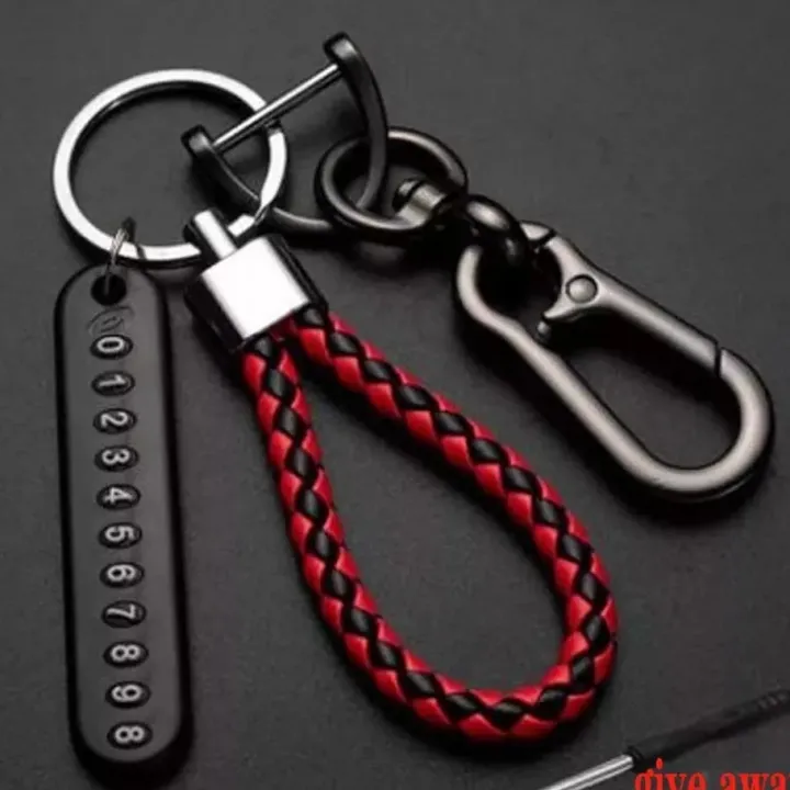 Anti-Lost%20Car%20Key%20Pendant%20Split%20Rings%20Keychain%20Phone%20Number%20Card%20Keyring%20Auto%20Vehicle%20Key%20Chain%20Car%20Accessories%20-%20Image%203
