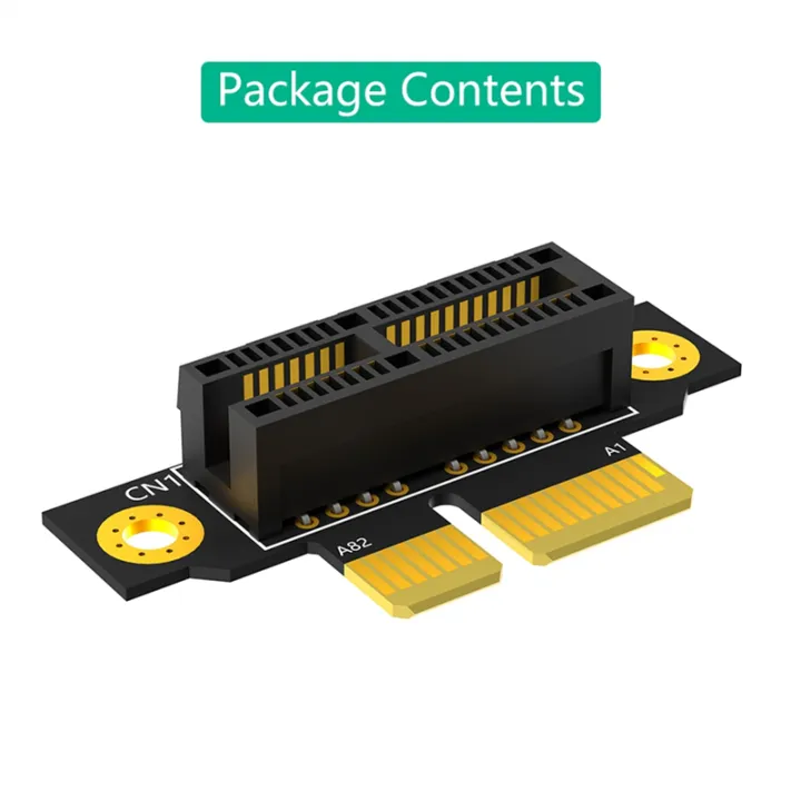 PCI-e%201X%203.0%2090Degree%20Reverse%20Male%20to%20Female%20Riser%20Card%20for%201U%20Server%20-%20Image%204