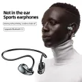Sanag A5X True Bone Conduction Earphone Open Ear Bluetooth Wireless Sport Headphones Waterproof Headset 3D Stereo Sound. 