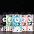 In ear wired mobile phone cartoon teddy bear remote control voice call earphones with cable included storage box. 