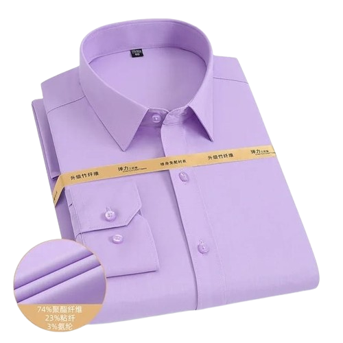 Premium Quality - Long Sleeve Formal Shirt For Men - Modern - Choice Expression - Understated Sophistication