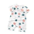 Unisex Infant Rompers Summer Short Baby Clothes Cotton Thin Cute Breathable Newborn Boys Girls Cute One-Piece Pajamas 0-18 month. 