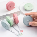 Custom hot selling portable color random ruler retractable mini tape measure. 