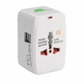 Universal USB Multi Plug Travel Adapter International Converter Power Socket UK/US/AU/EU/CA All in 1 Travel Adapter. 