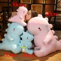 22~60cm Soft Dinosaur Plush Toy PP Cotton Stuffed Blue Pink Lovely Dino Comforting Plushie for Baby Kids. 