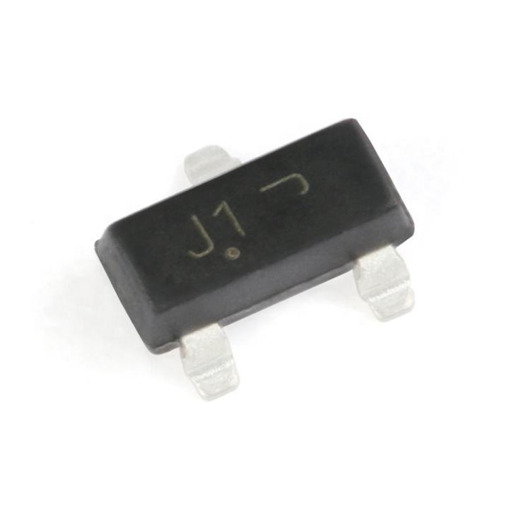 3Pcs- SMD BSS138 J1 SOT-23 BSS138LT1G SOT23 MOSFET N-Channel 50V 200M 3 Pin Leads NPN Transistor Voltage Regulator