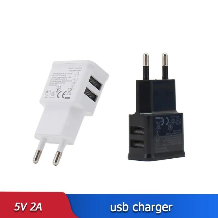DC USB 5V 2A 1A Mobile Phone Charger Adapter 5 Volt Power Supply Fast Charging For Huawei Xiaomi OPPO EU Wall Travel Charger