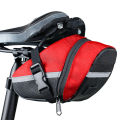 Cycling bag bicycle tail bag mountain bike road bike saddle seat cushion bag bicycle riding seat tube tail bag.