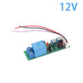 （NEW）Adjustable Cycle Timer Delay Relay On/Off Switch Relay Shield DC 5V 12V 24V Timer Delay Relay Module (0-15 Minutes） Jing. 