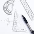 OIMG 8Pcs/Set Compasses Ruler Brands Math Set Geometric Drafting Tool Ruler Drawing Suit.