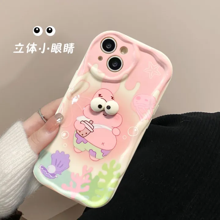 Big%20Eyes%20SpongeBob%20Cartoon%20TPU%20Soft%20Phone%20Case%20For%20iPhone%2011%2012%20Mini%2013%20Pro%20Max%2014%20Pro%2015%20Pro%20X%20XS%20Max%20XR%207%208%20Plus%20With%20Pendant%20-%20Image%204