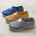 2023New Coros Shoes Men's and Women's Summer Korean Style Soft-Soled Non-Slip Breathable Beach Shoes Closed Toe Couple Work Sandals. 