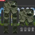 Plus Size M-7XL Men's Quick-dry Pants Detachable Shorts Military Tactical Trousers Summer Spring Trekking Hiking Pantalones.