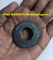 40x8mm Black RING MAGNETS 40x8mm Ring Magnets Multipurpose Permanent Round Ring Magnet Permanent Magnet.