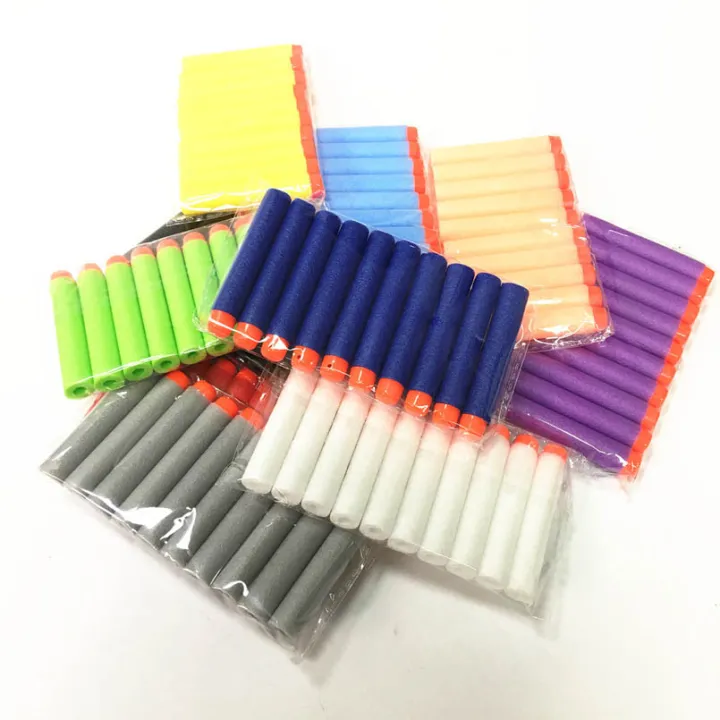 50/100Pcs%207.2cm%20EVA%20Soft%20for%20Hollow%20Hole%20Head%20Refill%20Darts%20Outdoor%20Toy%20Boy%20Gun%20Bullet%20for%20Series%20Blasters%20Children%20Gifts%20-%20Image%203