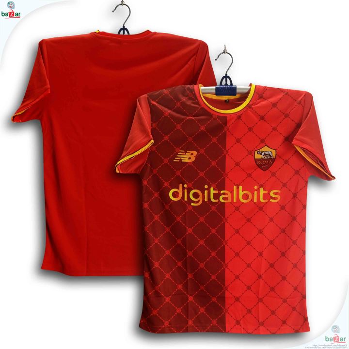 Roma%20Short%20sleeve%20Football%20Jersey%20For%20Men%20-%20Half%20Sleeve%20-%20Roma%20Jersey%202026%20-%20Image%204
