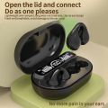 S16 Wireless Bluetooth Earphone Headphones Outdoor Sport Headset 5.3 With Charging Bin Display Touch Control Earbuds for Music.