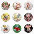 Strawberry Shortcake Vintage Brite Soft Button Pin Customizable Fashion Hat Brooch Badge Cartoon Women Gift Lapel Pin Metal. 