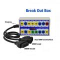OBD OBD2 Protocol Detector Car Break Out Box Breakout box Tool Pin Out BOX.