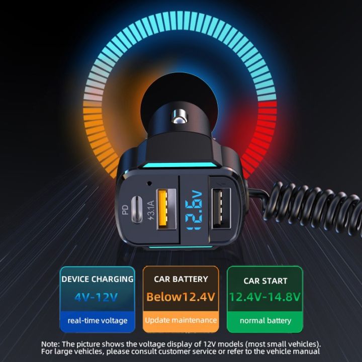 %E3%80%90FUPANG%E3%80%91charging%20cable%20car%20chargers%20pd35w/65W%20fast%20dual%20USB%203%201%20spring%20charging%20head%20-%20Image%203