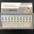 Korean 5ml Skin Whitening Glow Foundation Cream BB Serum Kit for BB Make Up Meso White Brightening Serum Skin Care Products. 